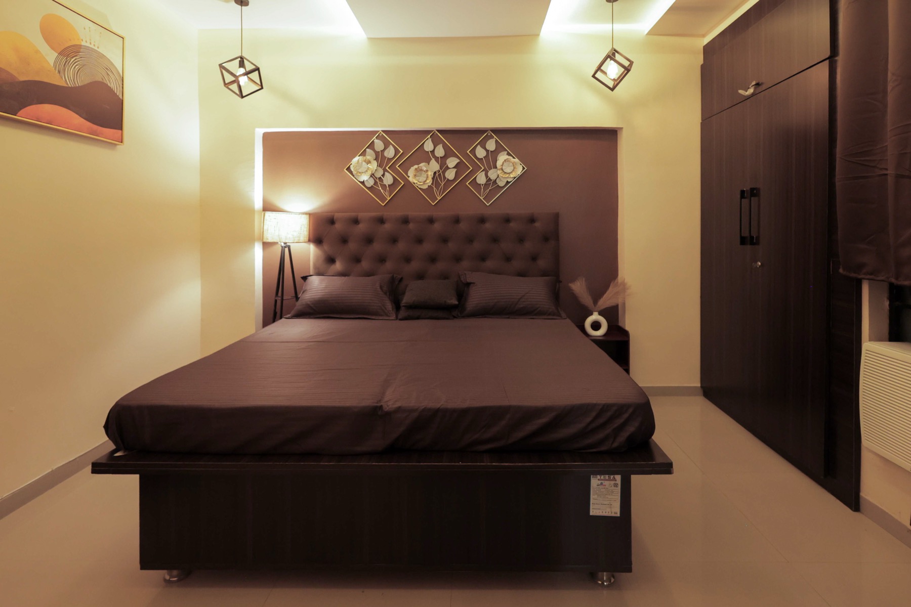Bedroom at Rihaish Stays